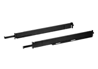 ATEN Easy Installation Rack Montageset (Kurz) für LCD KVM Switch/Konsole - Regal-Schienenset - Schw