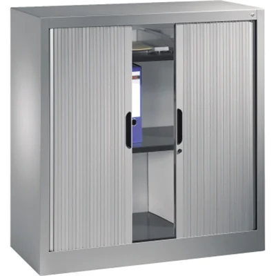 C P Omnispace Rollladenschrank silber 2 Fachböden 100.0 x 42.0 324200S10085