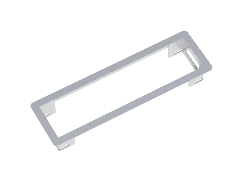 Bachmann POWER FRAME 3-way - Rahmen für Anschlüsse - rostfreier Edelstahl Bachmann POWER FRAME 3-way - Rahmen für Anschlüsse - rostfreier Edelstahl