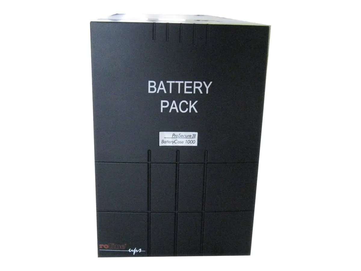 ROLINE ProSecure III BatteryPack 1500 - USV-Akku - Schwarz - für ProSecure III 1500