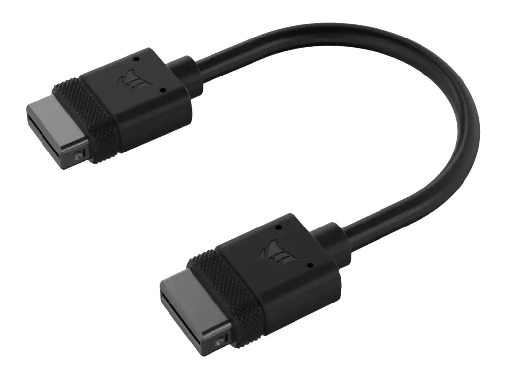 Corsair iCUE LINK - Netz-/Datenkabel - CORSAIR iCUE link zu CORSAIR iCUE link - 10 cm (Packung mit 2)