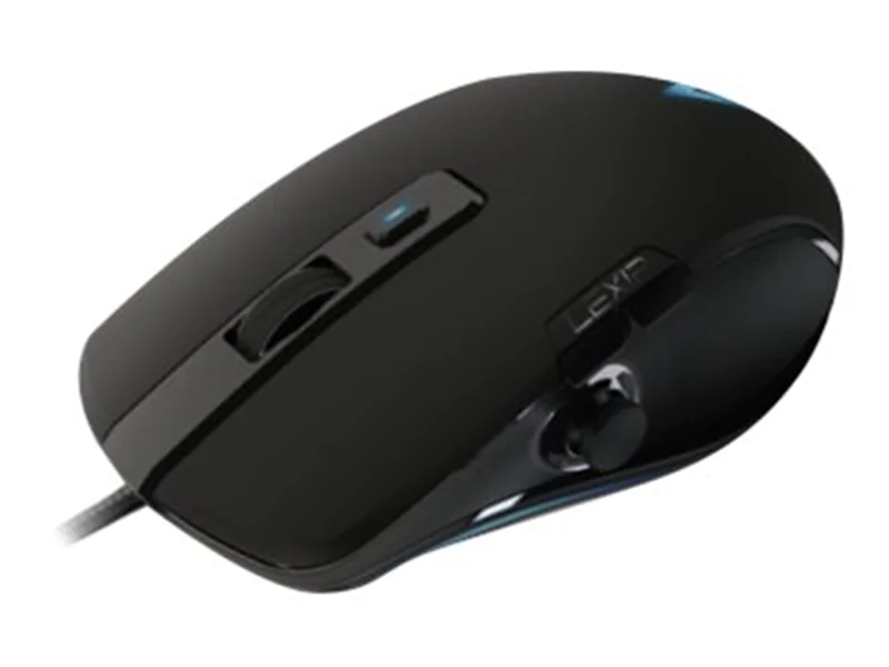 Lexip NP93 - Maus - optisch - kabelgebunden - USB - neptunium alpha