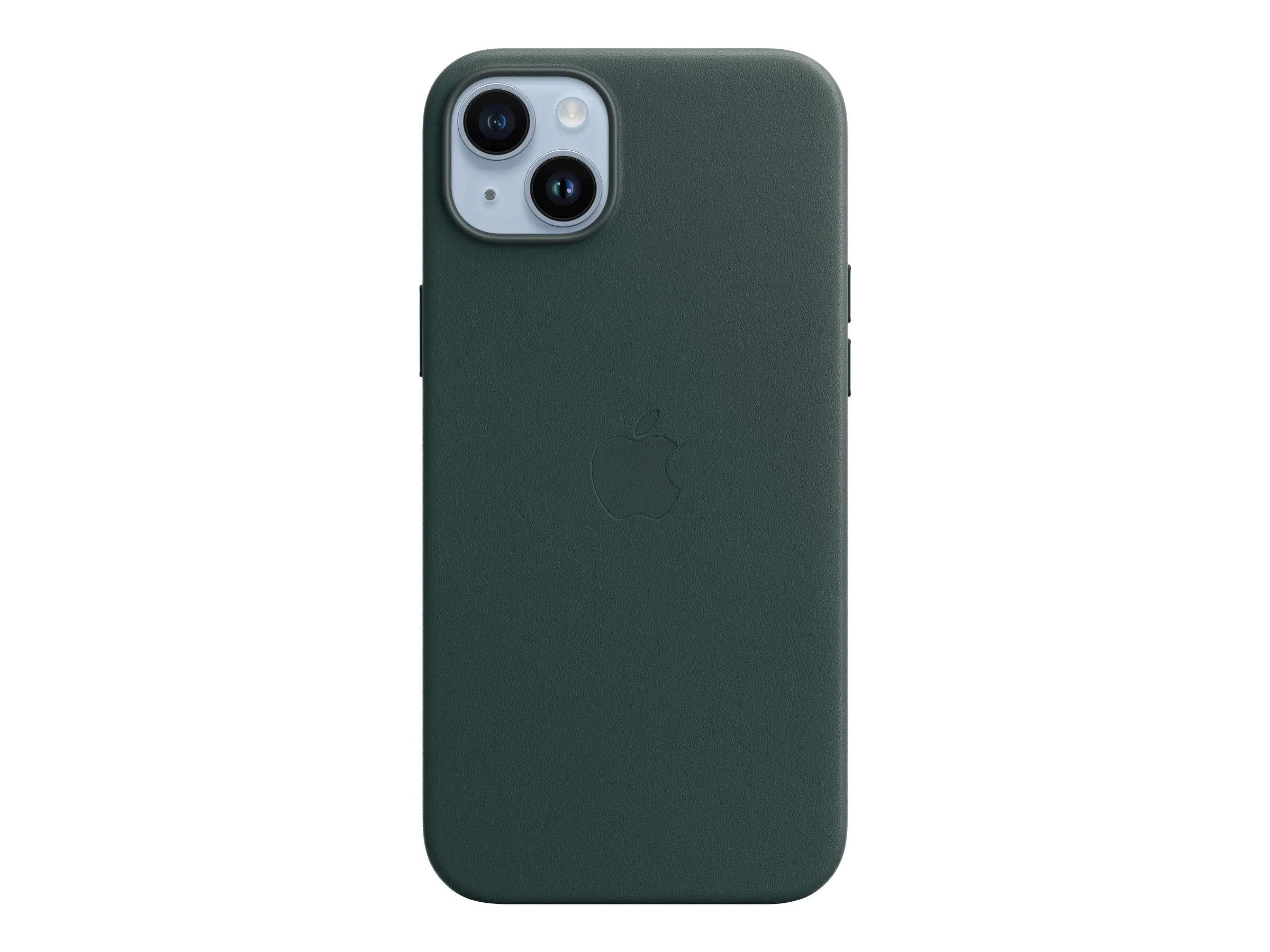 Apple - Hintere Abdeckung für Mobiltelefon - kompatibel mit MagSafe - Leder - Forest Green - für iPhone 14 Plus