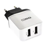 ACV USB Netz-Ladegerät 100V-240V - weiss