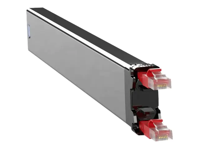 PATCHBOX 365 - Kupferkassette - einziehbar - CAT 6a - STP