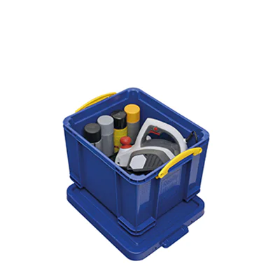 Really Useful Aufbewahrungsbox 35.0 l - 48.0 x 39.0 31.0 cm blau 35B