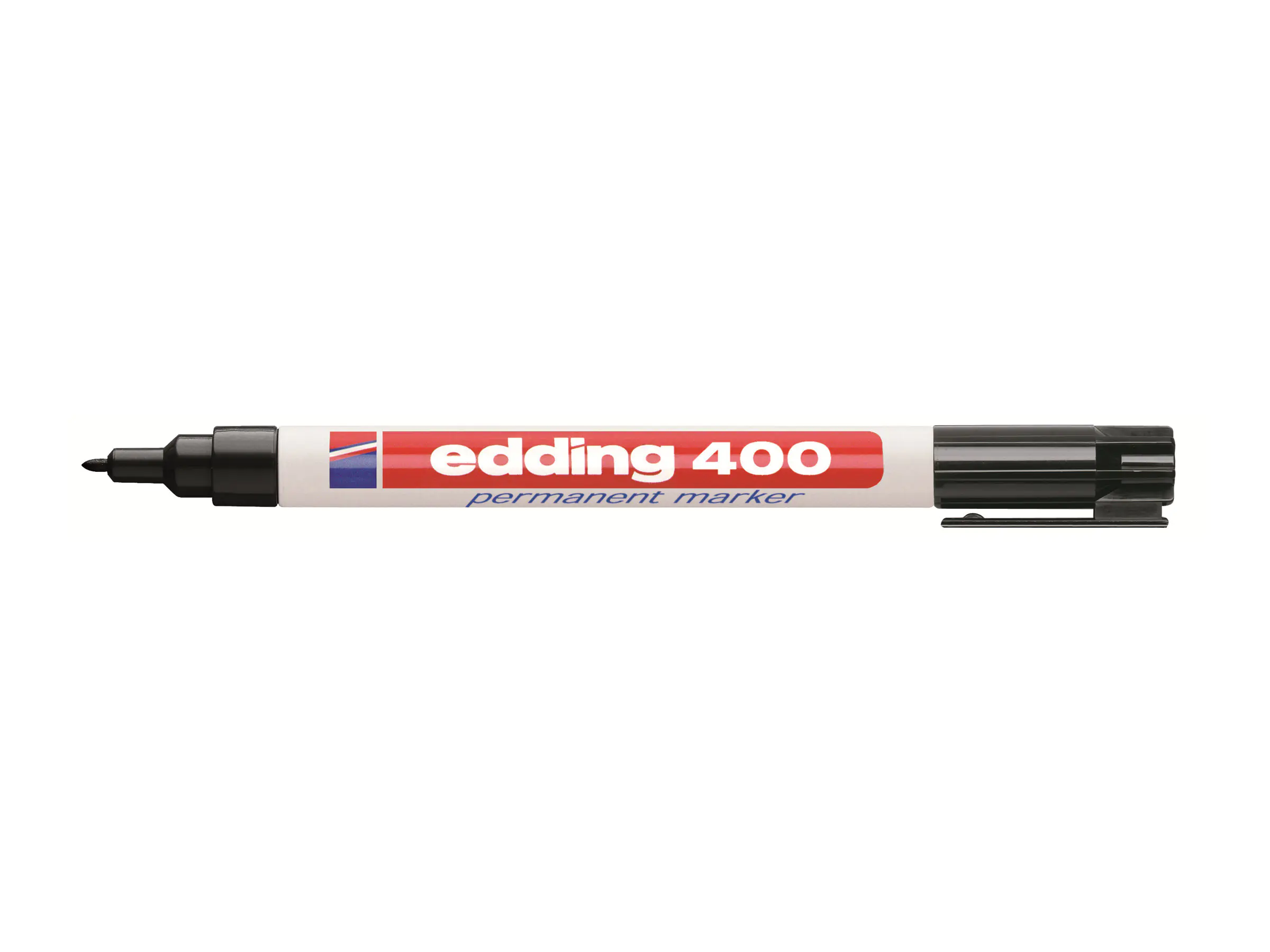 edding Permanentmarker 400 4-400001 1mm nachfüllbar Rundspitze schwarz