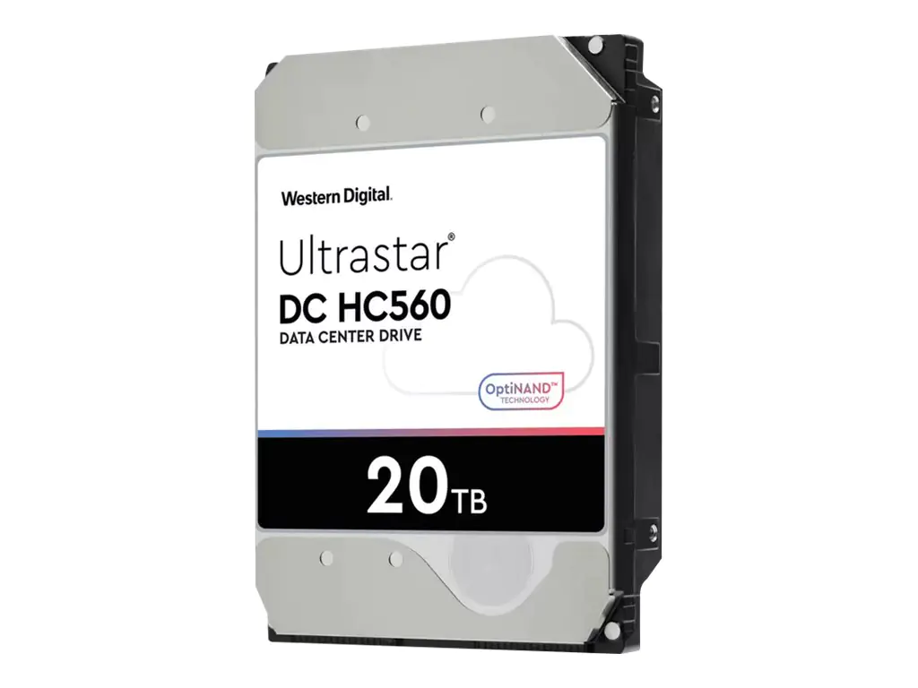WD Ultrastar DC HC560 - Festplatte - 20 TB - intern - 3.5" (8.9 cm) - SATA 6Gb/s - 7200 rpm - Puffer: 512 MB WD Ultrastar DC HC560 - Festplatte - 20 TB - intern - 3.5" (8.9 cm) - SATA 6Gb/s - 7200 rpm - Puffer: 512 MB