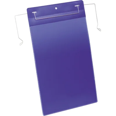 DURABLE Kennzeichnungstasche 175307 Bügel A4 hoch d.bl 50 St./Pack. DURABLE Kennzeichnungstasche 175307 Bügel A4 hoch d.bl 50 St./Pack.