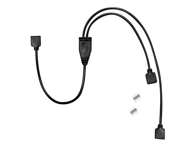 Inter-Tech - Netz-Splitter - 4-poliger Stecker zu 4-poliger Stecker - 48 cm