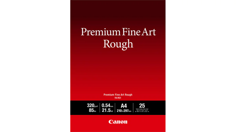 Canon Kunstpapier 4562C003 297 x 420 mm (DIN A3) 320 g/m² für Tintenstrahldrucker rough 25 Blatt Canon Kunstpapier 4562C003 297 x 420 mm (DIN A3) 320 g/m² für Tintenstrahldrucker rough 25 Blatt