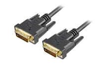 Sharkoon - DVI-Kabel - Dual Link - DVI-D (M) bis DVI-D (M) - 1 m - Schwarz