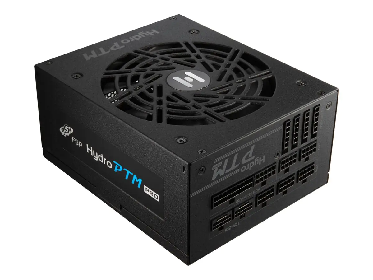 FSP Hydro PTM PRO 1350W ATX3.0 12V-2x6 Netzteil 20+4 pin ATX Schwarz - PC-/Server Netzteil
