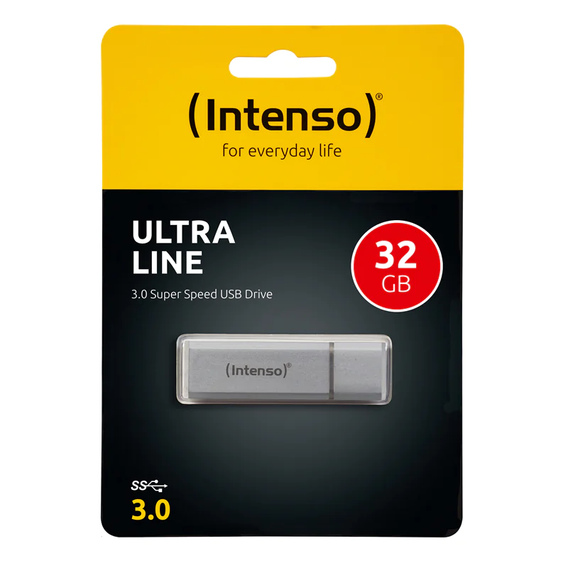 Intenso Ultra Line - USB-Flash-Laufwerk - 32 GB - USB 3.0 - Silber Intenso Ultra Line - USB-Flash-Laufwerk - 32 GB - USB 3.0 - Silber