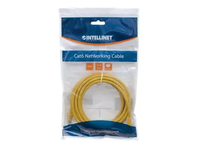 Manhattan Patch-Kabel UTP-Kabel CAT 5e 319805 3 m Gelb