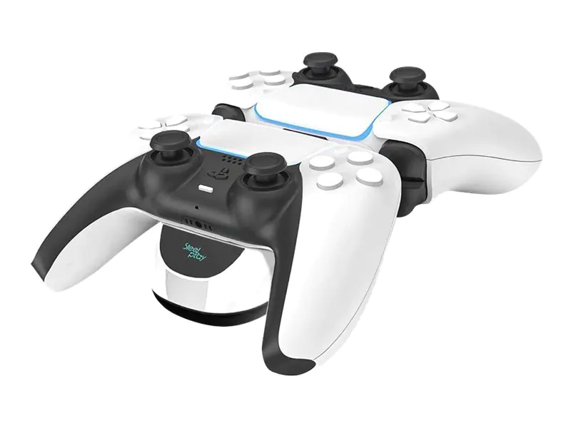 Steelplay Ladeständer - 1 A - 2 Ausgabeanschlussstellen (24 pin USB-C)