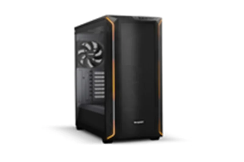 be quiet! - Midi-Tower - E-ATX - Seitenteil mit Fenster (gehärtetes Glas) - keine Spannungsversorgung (ATX / PS/2) - Schwarz - USB/Audio