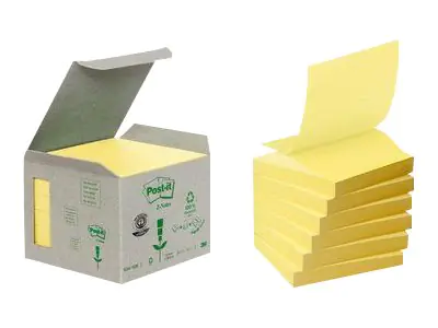 3M Post-it Z-Notes R-330-1B - Haftnotizen - 76 x 76 mm - 600 Blatt (6 x 100) R3301B
