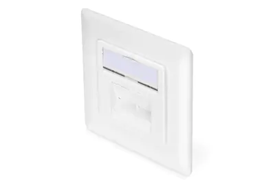 Digitus DN-9007-1 - Anschlussdose, Unterputz - CAT 6a - RJ-45 X 2 - RAL 9010