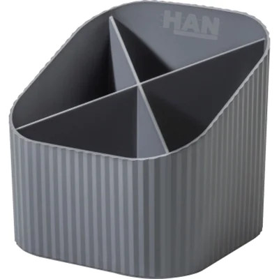 HAN Stifteköcher KARMA 11,1 x 10,5 x 11,1 cm (B x H x T) Kunststoff, 80-100 % Rezyklat öko-grau HAN Stifteköcher KARMA 11,1 x 10,5 x 11,1 cm (B x H x T) Kunststoff, 80-100 % Rezyklat öko-grau