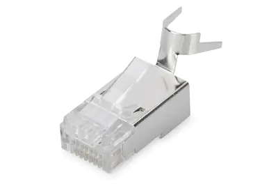 ASSMANN - Netzwerkanschluss - RJ-45 (M) - abgeschirmt - CAT 6a