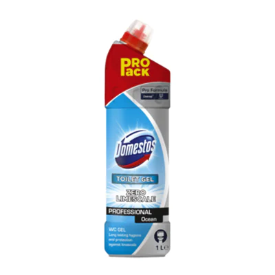 Domestos WC-Reiniger Pro Formula Ocean Meeresduft pH-Wert: 2 Flasche Kunststoff 1l