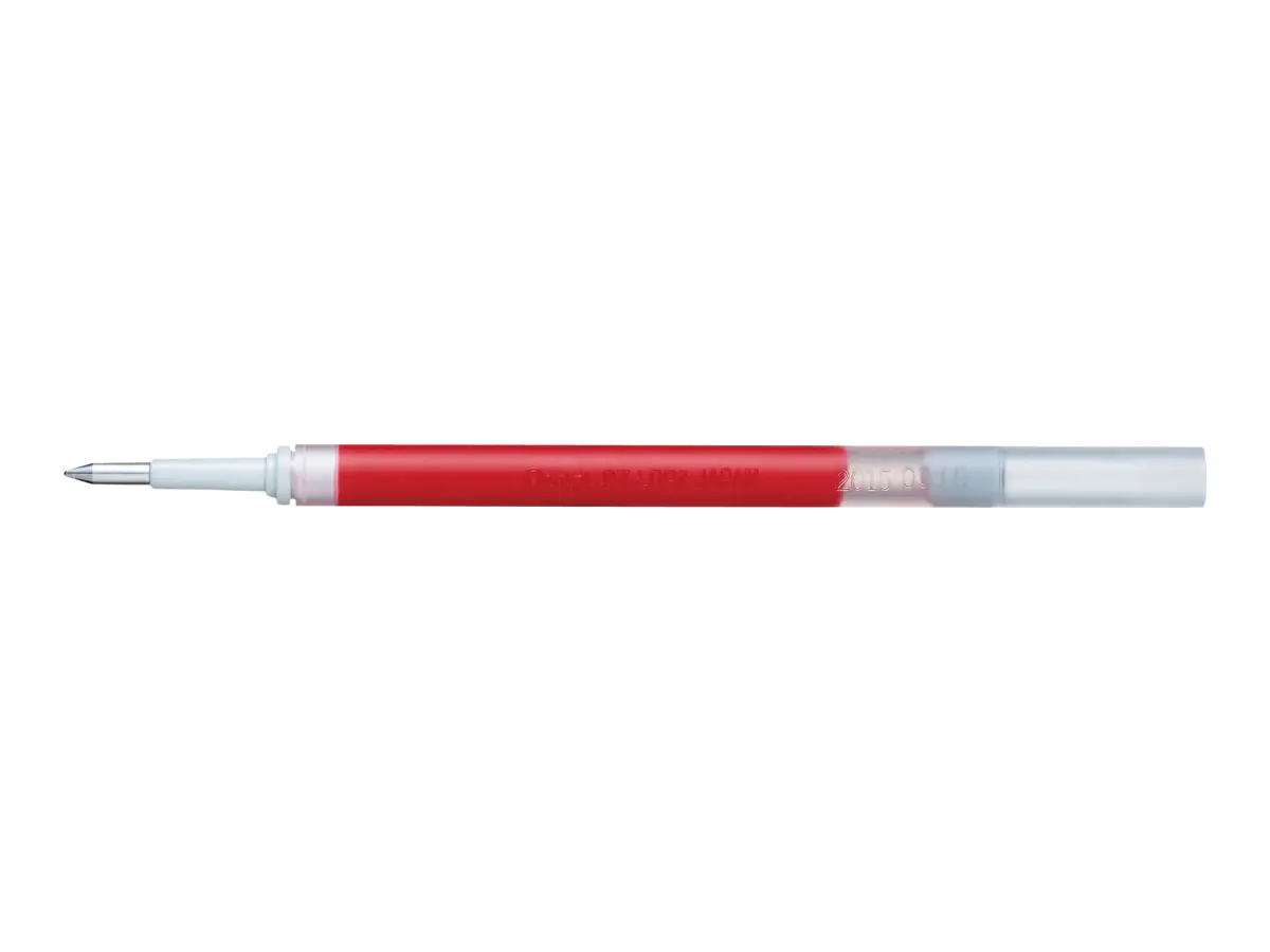 Pentel Ersatzmine LRP7-BX Pentel EnerGel Dokument 0,7mm rot
