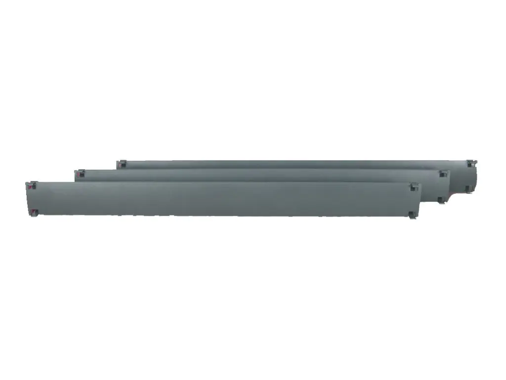apraNET Cover Panel - Rack-Blindabdeckungsplatte - RAL 7016, Anthracite Gray - 1U - 48.3 cm (19") (Packung mit 10)