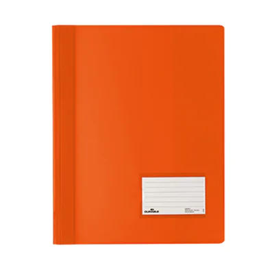 DURABLE Schnellhefter DURALUX 268009 DIN A4 Hartfolie orange DURABLE Schnellhefter DURALUX 268009 DIN A4 Hartfolie orange