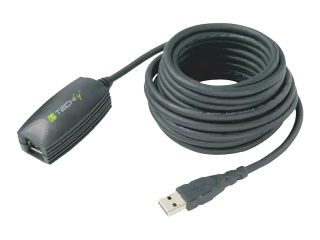 Techly - USB-Verlängerungskabel - USB Typ A (W) bis USB Typ A (M) - USB 3.0 - 5 m - aktiv, geformt - Schwarz Techly - USB-Verlängerungskabel - USB Typ A (W) bis USB Typ A (M) - USB 3.0 - 5 m - aktiv, geformt - Schwarz