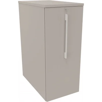 Orgacontainer 3OH re o. Ausfräsung B463xT800x1115mm Weiß Orgacontainer 3OH re o. Ausfräsung B463xT800x1115mm Weiß