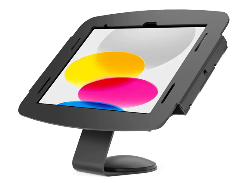 Compulocks iPad Pro 12.9" (3-6th Gen) Space Enclosure Core Counter Stand or Wall Mount - Gehäuse - für Tablett - 45 Grad fest - Metall - Schwarz - Wandmontage - für Apple 12.9-inch iPad Pro Wi-Fi, Wi-Fi + Cellular