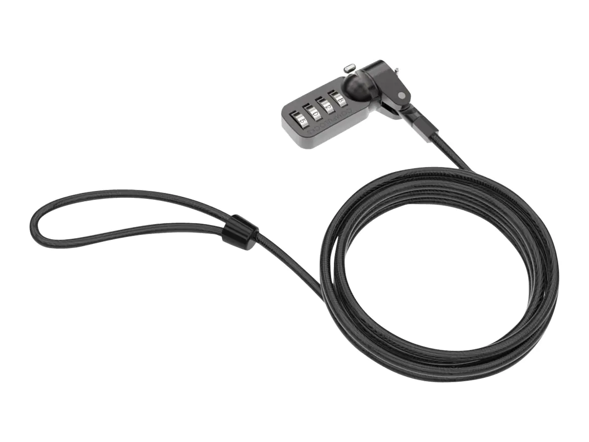 Compulocks T-bar Security Combination Cable Lock - Sicherheitskabelschloss - für Compulocks Universal Tablet Holder