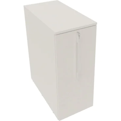 Orgacontainer 3OH re m. Ausfräsung B463xT900x1115mm Weiß