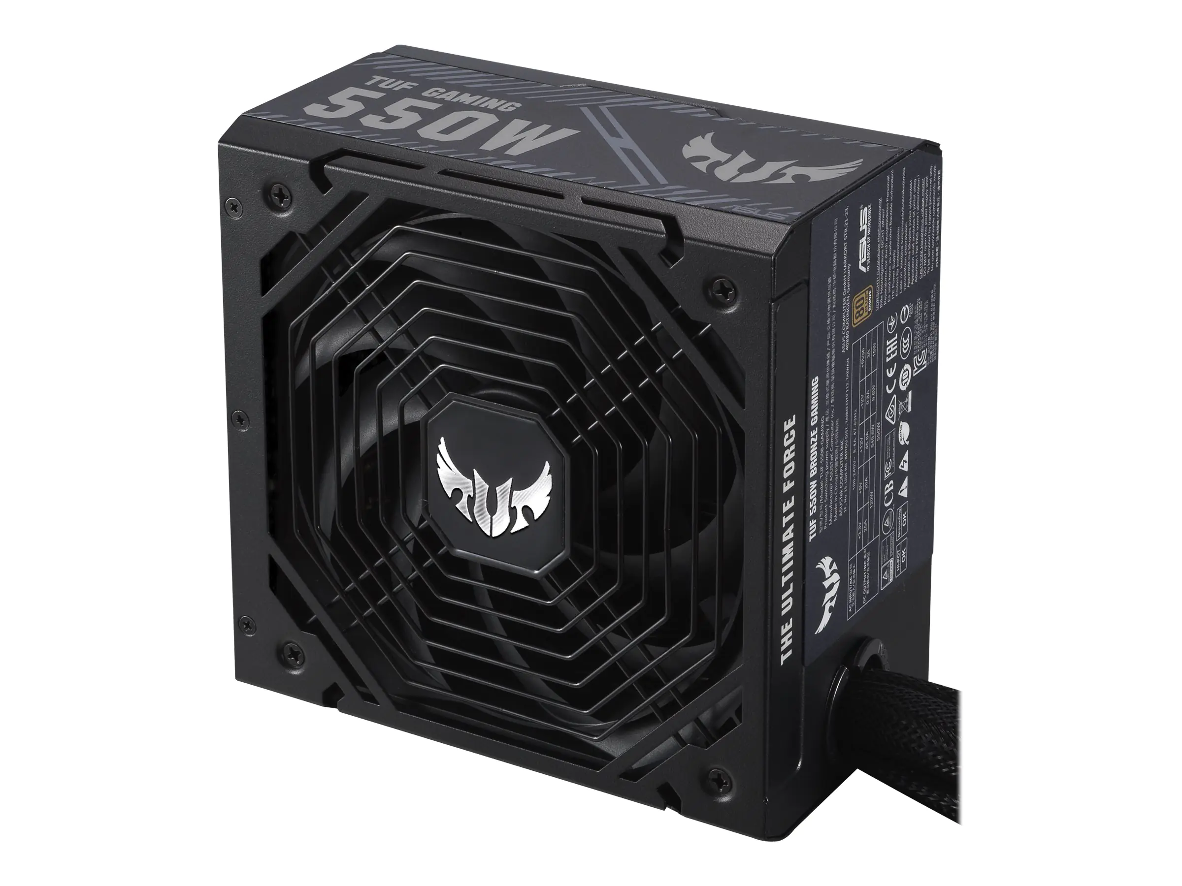 ASUS TUF-GAMING-550B - Netzteil (intern) - ATX12V / EPS12V - 80 PLUS Bronze - Wechselstrom 100-240 V - 550 Watt