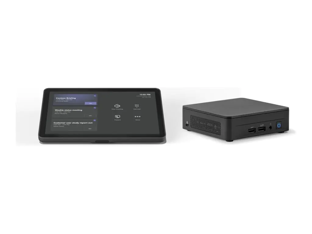 Logitech BASE Microsoft Teams Rooms (no AV) with Tap + ASUS NUC - Microsoft Teams Raumsystem (Logit