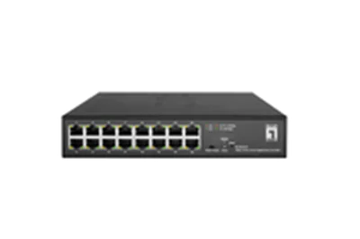 LevelOne Switch 16x GE GES-2216 Hilbert 10"