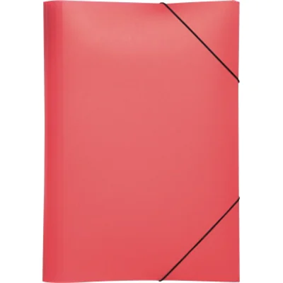 PAGNA Gummizugmappe 21613-03 DIN A4 PP 3Klappen rot