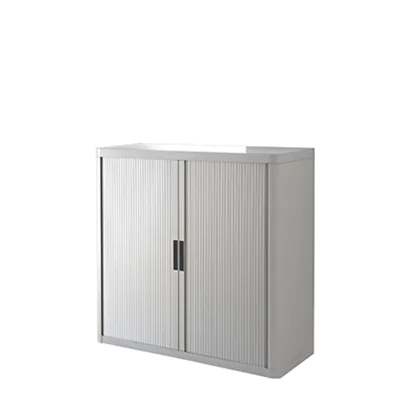 PAPERFLOW easyOffice Rollladenschrank weiss grün ohne Fachböden 110.0 x 41.5 104.0 E1C0005300020