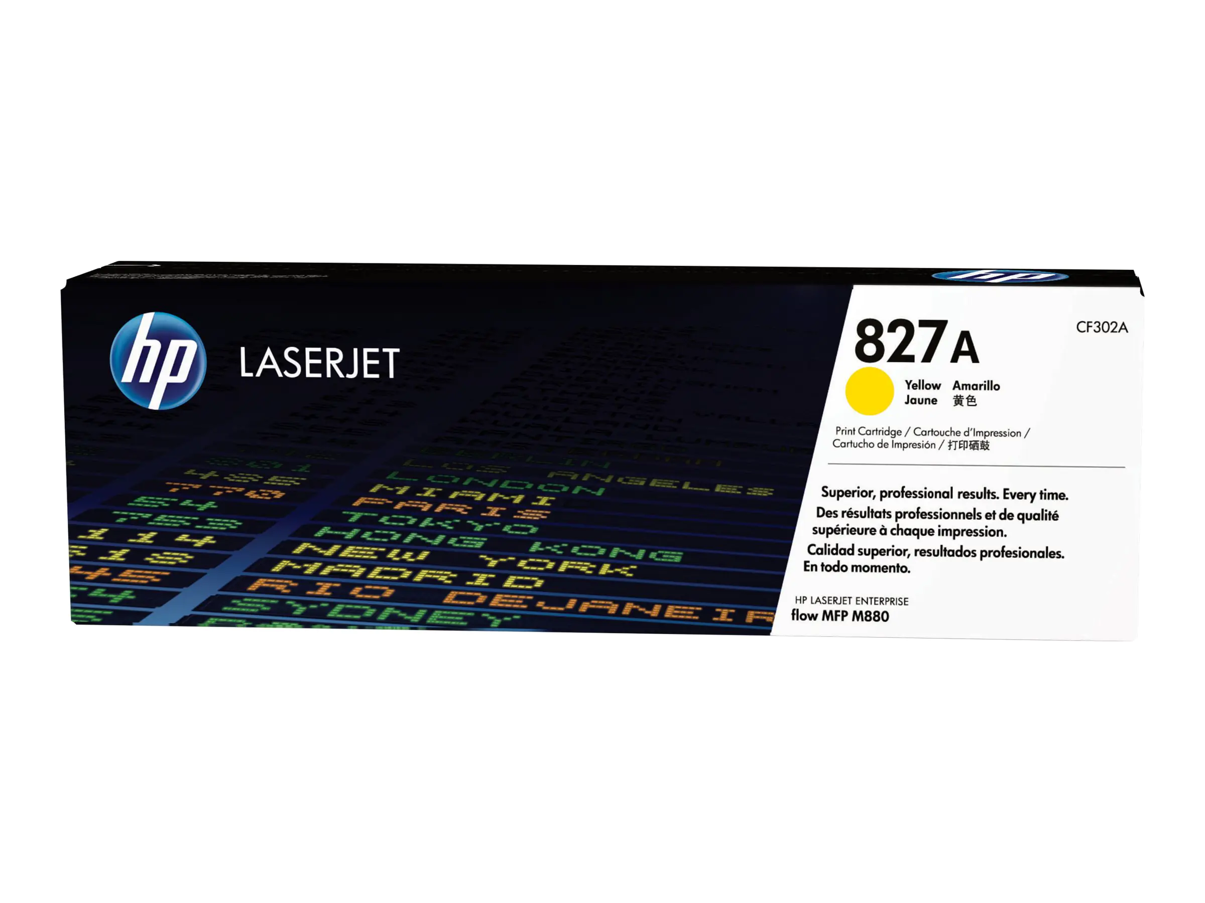 HP 827A - Gelb - Original - LaserJet - Tonerpatrone (CF302A) - für Color LaserJet Managed Flow MFP M880; LaserJet Enterprise Flow MFP M880 HP 827A - Gelb - Original - LaserJet - Tonerpatrone (CF302A) - für Color LaserJet Managed Flow MFP M880; LaserJet Enterprise Flow MFP M880
