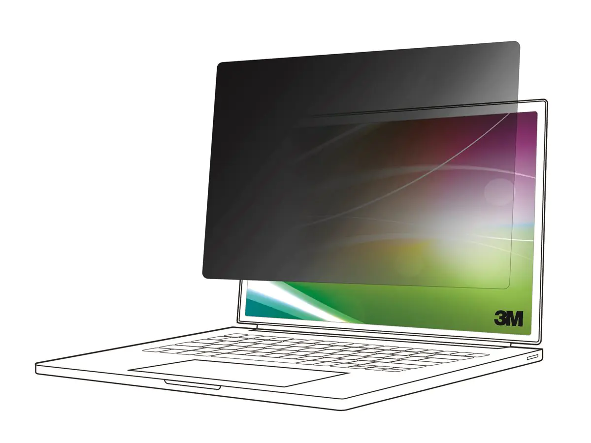 3M Bright Screen Privacy Filter - Blickschutzfilter für Notebook (horizontal) BP123C3E