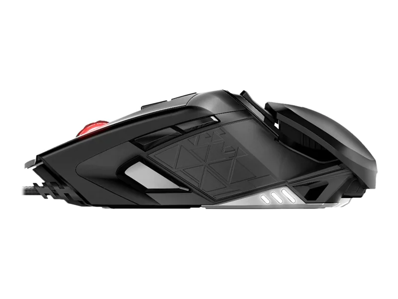 CHERRY MC 9620 FPS - Maus - ergonomisch - optisch - 9 Tasten - kabelgebunden - USB - Schwarz