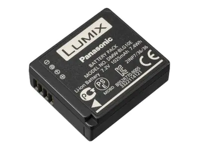 Panasonic DMW-BLG10E - Batterie - Li-Ion - 1025 mAh - Schwarz - für Lumix DC-TZ93, TZ95, TZ96, ZS200, DMC-TZ82, LX100, ZS80; Lumix G DC-G100, GX9, GX9H, GX9K