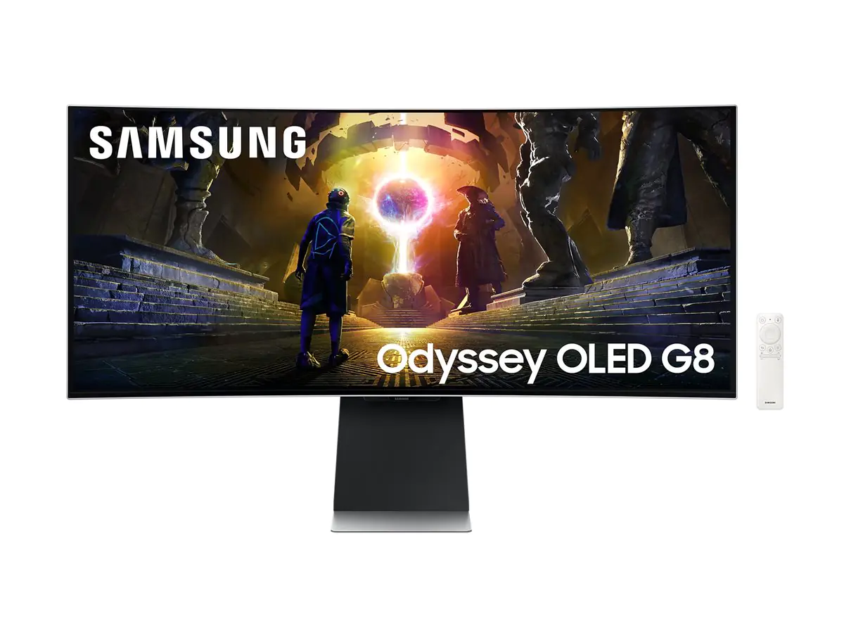 Samsung Odyssey OLED G8 S34DG850SU - G85SD Series - OLED-Monitor - Smart - Gaming - gebogen - 86.4 c
