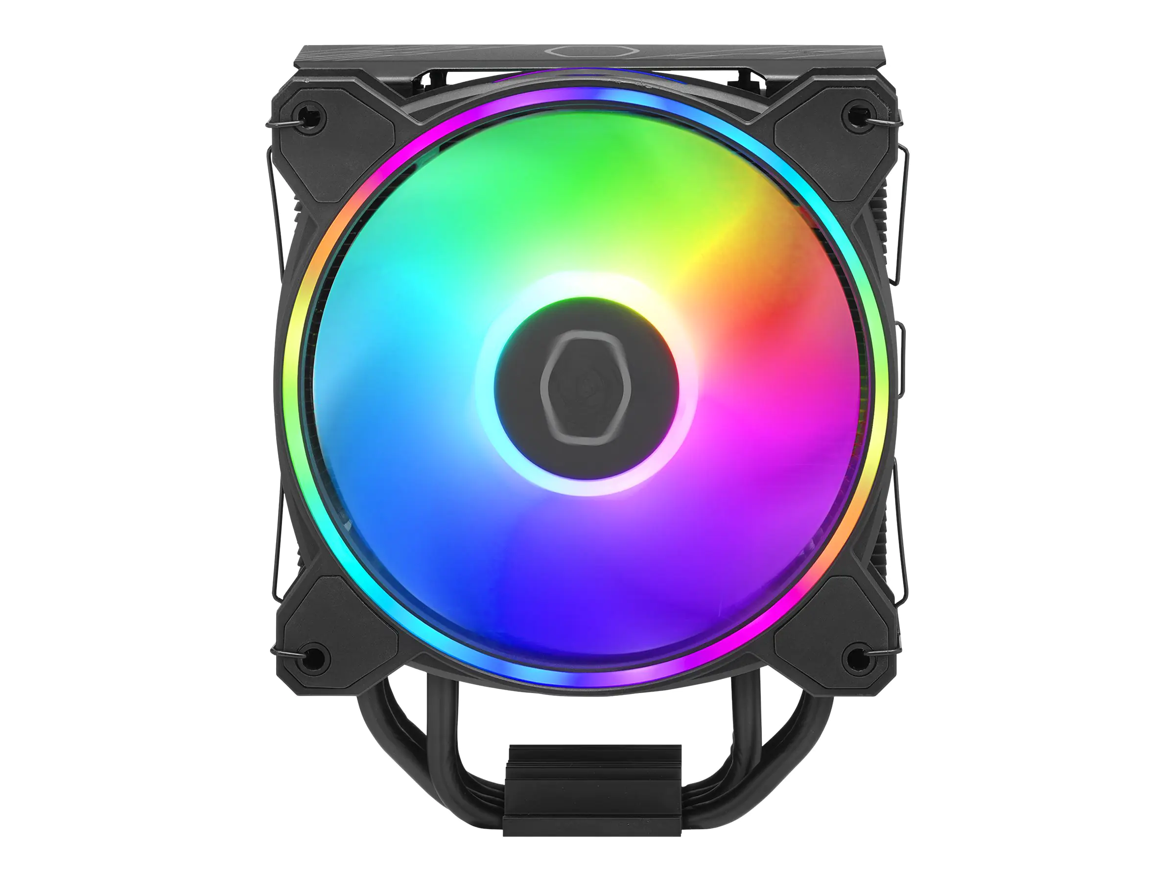 CoolerMaster Hyper 212 HALO - Prozessor-Luftkühler - (für: LGA1156, LGA1155, LGA1150, LGA1151, AM4, LGA1200, LGA1700, AM5) - Aluminium - 120 mm - Schwarz
