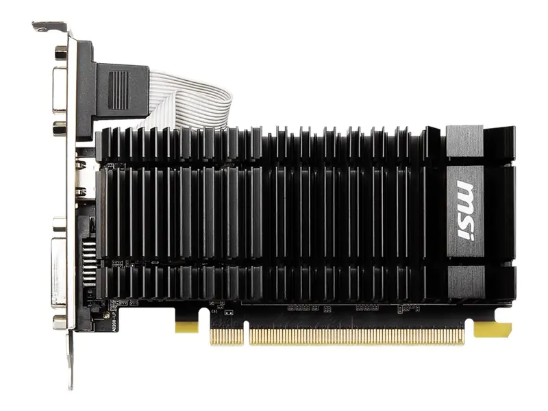 MSI N730K-2GD3H/LPV1 - Grafikkarten - GF GT 730 - 2 GB DDR3 - PCIe 2.0 x16 Low-Profile - DVI, D-Sub, HDMI - ohne Lüfter