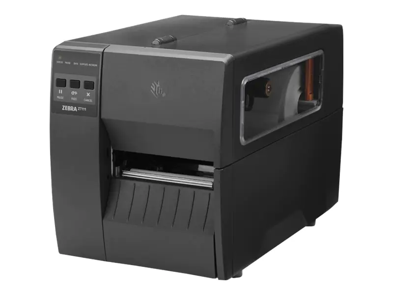 Zebra ZT111 - Etikettendrucker - Thermodirekt - Rolle (11,4 cm) - 203 dpi - bis zu 254 mm/Sek. - USB 2.0, LAN, seriell, Bluetooth