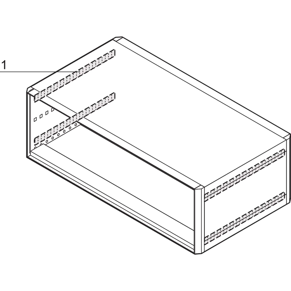 SCHROFF CONTACTSTRIP COVER-SP 435D(4)