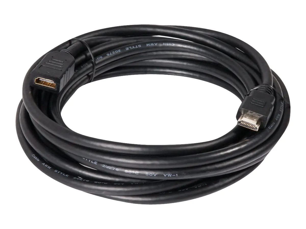 Club 3D - HDMI-Verlängerungskabel - HDMI (M) bis HDMI (W) - 5 m - 4K Unterstützung