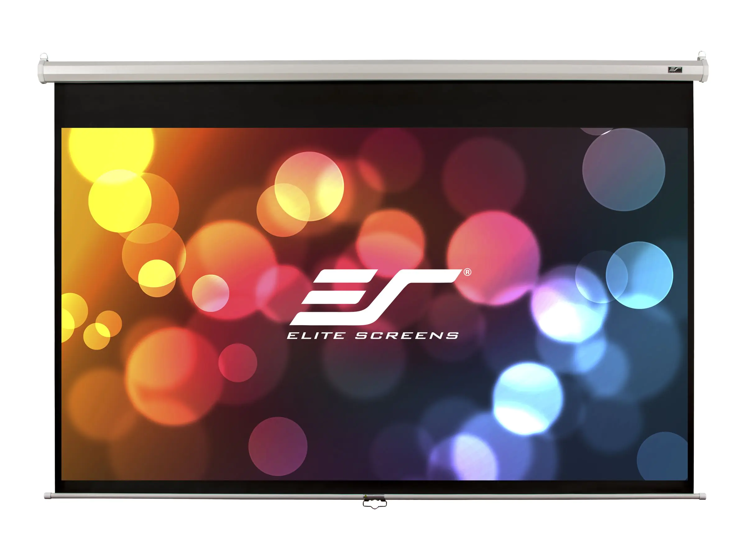 Elite Screens Manual Series M113NWS1 - Leinwand - 287 cm (113") - 1:1 - MaxWhite - weiß